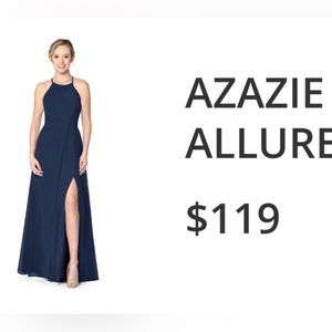 Azaezie Navy Blue Bridesmaid dress (new with tags)